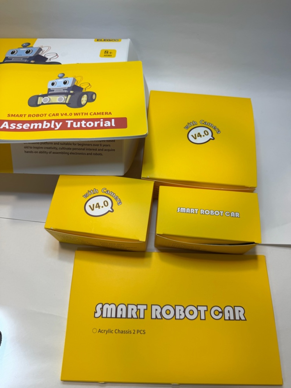 ELEGOO SMART ROBOT CAR V4.0 WITH CAMERA new opened box, S.T.E.M. Robotic Kit - Picture 6 of 14